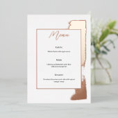 ホイモダンル結婚付きメ色彩の鮮やかニュー 箔招待状 (立ち正面)