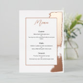 ホイモダンル結婚付きメ色彩の鮮やかニュー 箔招待状 (立ち正面)