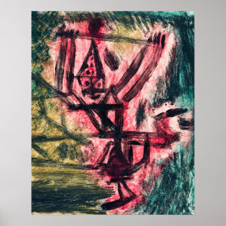 ホイヤーピエロI(火災ピエロ) (1921)ポール・クレー ポスター