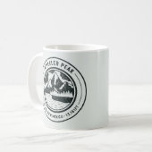 ホイラーピークニューメキシコハイキングスキー旅行 コーヒーマグカップ (正面左)