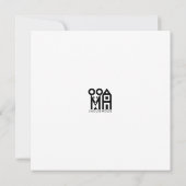 ホイリーマウスとハウスカード – パーソナライズ 招待状 (裏面)