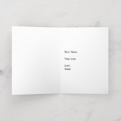 ホイルいけな折り畳みカード一覧 箔グリーティングカード (内側レイダウン)