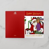 ホイルいけな折り畳みカード一覧 箔グリーティングカード (外側レイダウン)