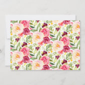 ホイルの気球の写真の第3誕生日の招待状 招待状 (裏面)