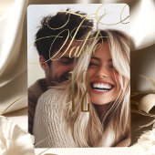 ホイルエレガントク書結婚の表番号 箔招待状