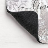 ホイルエレガントフェイクモノグラム マウスパッド (コーナー)