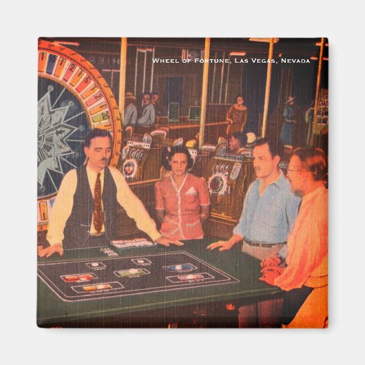 ホイルオブフォーチュンラスベガス，ネバダヴィンテージカジノ マグネット (正面)