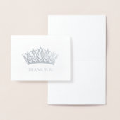 ホイルクラウンサンキューカード 箔カード (ディスプレー)