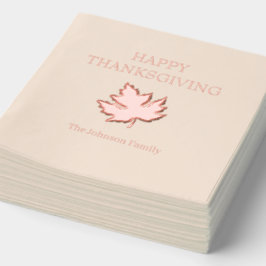 ホイルスタンプ付きナプキン 箔ナプキン