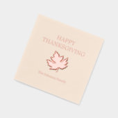 ホイルスタンプ付きナプキン 箔ナプキン (左)