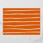 ホイルハロウィーン幽霊たちスプオクタキュラ誕生日写真 箔招待状 (裏面)