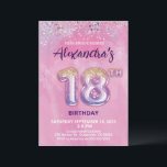 ホイルバルーン18誕生日招待状 招待状<br><div class="desc">18thバースデーパーティーの招待で鮮やかお子様の誕生日のバッシュを紹介！愛と創造性で設計されたこの招待は、おもしろいで満たされた思い出に残るお祝いのトーンを設定するのに最適。18th Birthday Party Invitationには、封筒を開いたよくはしゃぐ瞬間からゲストを楽しませるカラーパレットが用意されている。このデザインには、日当たりの良い黄色から青鮮やか色や青々とした緑まで、美しい色合いの王室の楽しいミックスが含まれている。カードの正面には大きな「18」はっきりしたが、星や風船、紙吹雪に囲まれ、4回転の喜びと興奮を象徴する。招待カードは、日付、時刻、場所、RSVP情報など、すべての重要なパーティー詳細に対する十分な宇宙を提供する。18鮮やかバースデーパーティ招待状では、あなたはパーティーにゲストを招待するだけでなく、あなたは与えおもしろいと祭りの中に忍び込む。なぜ待つ？パーティーの準備を始めるこれらのカラフルと魅力的な招待状!</div>