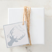 ホイルパーソナライズされたクリスマスディアーラベルセット フェイバータグ (箱)