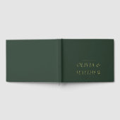 ホイルパーソナライズされた結婚付きのゲストブック ゲストブック (全面)