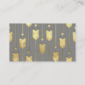 ホイルフェイクゴールデンアローズGray Website Card エンクロージャーカード (裏面)