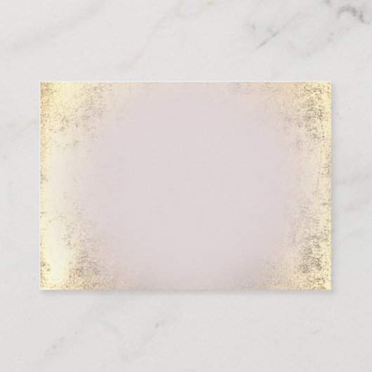 ホイルフェイクサンキューカード 名刺 (裏面)