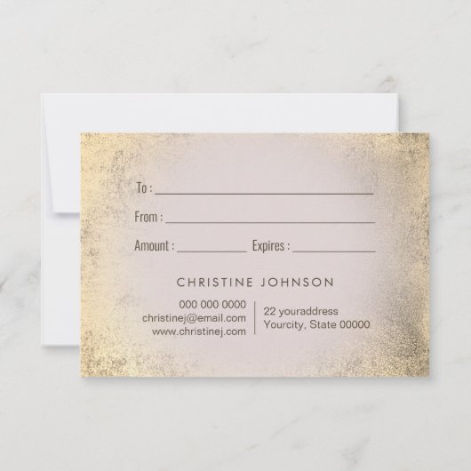 ホイルフェイクス花券 (裏面)