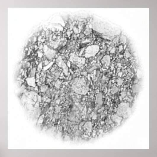 ホイルプリントアート及びデザインスタイル 箔ポスター (正面)