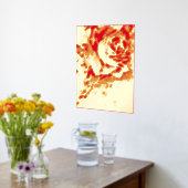 ホイルプリントポスターアート及びデザインスタイル 箔ポスター (レイダウン (キッチン))