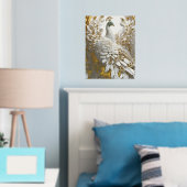 ホイルプリント、サイズ： 11インチx 14インチ、ホイル色：金ゴールド、マット 箔ポスター (インサイチュ (寝室))