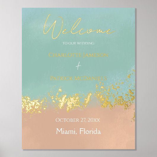 ホイルプリント 箔ポスター (正面)