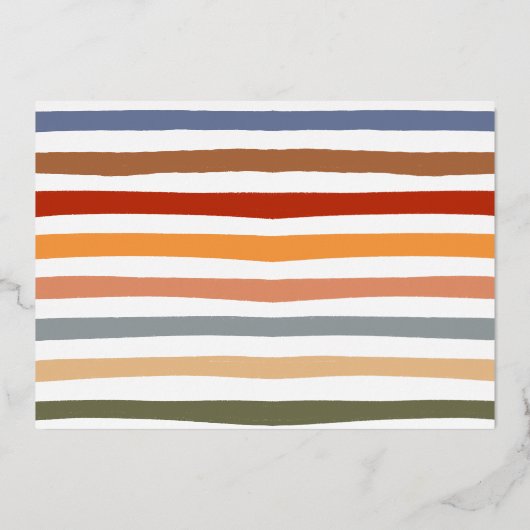 ホイルプレス |恐竜フォトボーイ誕生日パーティー 箔招待状 (裏面)