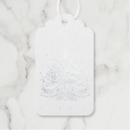 ホイルホリデーギフトラベル-エレガントTouch ギフトタグ