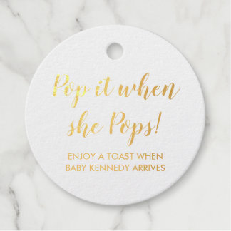 ホイルメッセージカード フェイバータグ