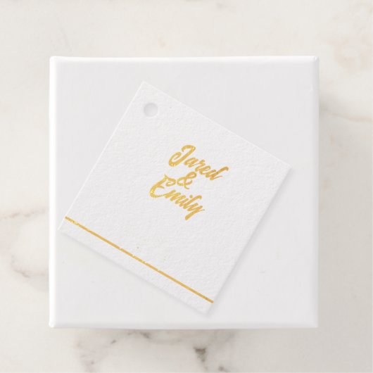 ホイルメッセージカード フェイバータグ (箱)