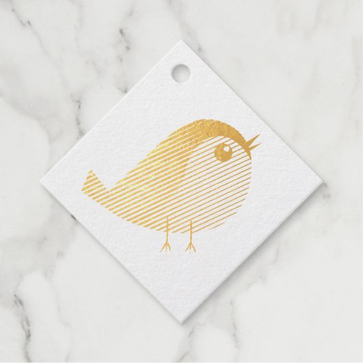 ホイルメッセージカード フェイバータグ (正面)