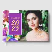 ホイルモダンスタイリッシュ卒業パーティーゲストブック ゲストブック (正面)