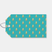 ホイルモダンフェイクジョイ名クリスマス ギフトタグ (裏面横)