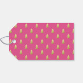 ホイルモダンフェイクジョイ名クリスマス ギフトタグ (裏面横)