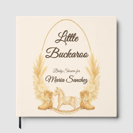 ホイルロッキングホースBohoベビーシャワーゲストブック ゲストブック