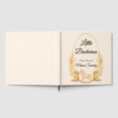 ホイルロッキングホースBohoベビーシャワーゲストブック ゲストブック (全面)