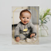 ホイルヴィンテージバニーフレームイースターフォトカード 箔シーズンカード (立ち正面)