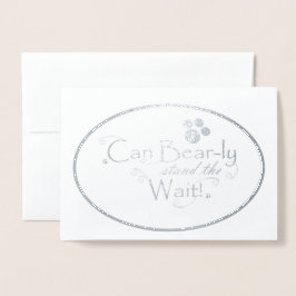 ホイル乳がんクリスマスカード 箔カード