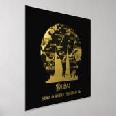 ホイル実在ドバイ通りマップカスタムプリントArt Foil 箔ポスター (レイダウン)