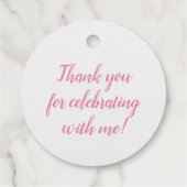 ホイル実在金ゴールド又は銀プリンセスクラウン誕生日 フェイバータグ (裏面)