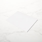 ホイル招待状はがき 箔招待状ポストカード (回転した状態)