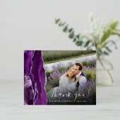 ホイル招待状はがき 箔招待状ポストカード (立ち正面)