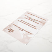 ホイル招待状結婚ズ 箔招待状 (回転した状態)