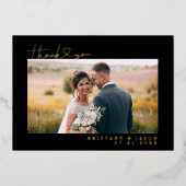 ホイル招待状 箔招待状 (正面)