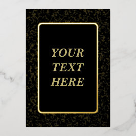 ホイル招待状 箔招待状