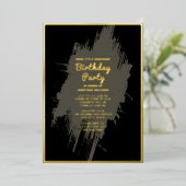 ホイル招待状 箔招待状 (立ち正面)