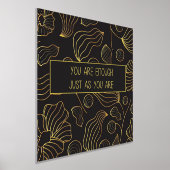 ホイル紙 箔ポスター (レイダウン)