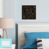 ホイル紙 箔ポスター (インサイチュ (寝室))