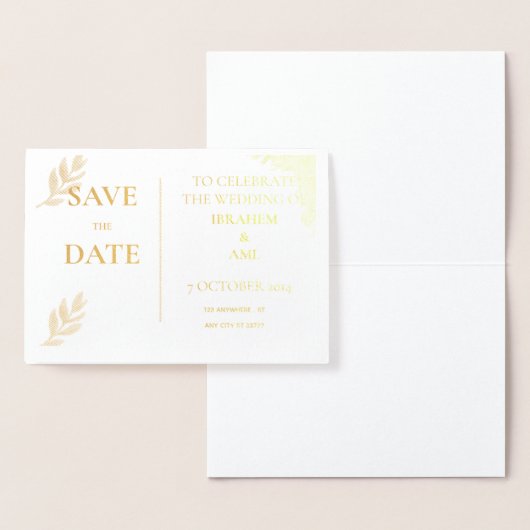 ホイル カード (ディスプレー)