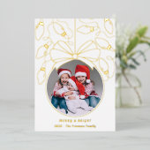 ホイル+明メリーるいオーナメントフォトカード 箔シーズンカード (立ち正面)