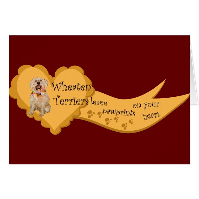 ホイートテリアーの質物 (正面横)